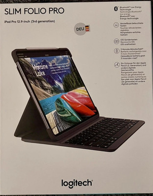 Logitech Slim Folio Pro iPad PRO 12,9'' nur Leerkarton!!!!!