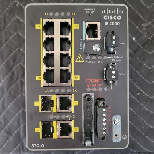 Cisco Industrial Ethernet Switch - IE-2000-8TC-G-N