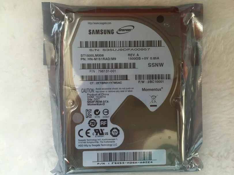 For Samsung 1.5TB ST1500LM006 SATA3 2.5" 32MB 6Gb/s 1500GB Laptop Hard Drive - Image 2 of 3