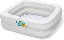 Bestway Inflatable Baby Bath Tub Portable Lightweight for Home Travel White