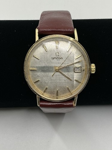 Omega Seamaster 14k Solid Gold 34mm Case Functions Perfectly