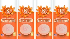(K16001-4) K29 'Blossom' Stone Air Freshener, (Pack of 4)