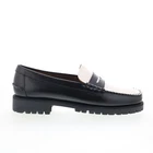 Sebago Dan Lug 7001HI0-987 Mens Black Loafers & Slip Ons Penny Shoes