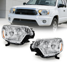 Headlight Assembly Compatible with 2012 2013 2014 2015 Toyota Tacoma, Pickup Tru