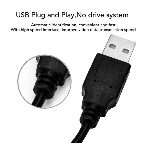 USB Computer Camera 4K HD Plug And Play Variable Focus PC Webcam With Mic Fo Hot - Afbeelding 15 van 22