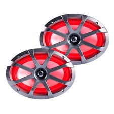 Memphis MXA69L MXA 6x9 Marine Grade Coaxial Speakers 6" x 9", Multicolor