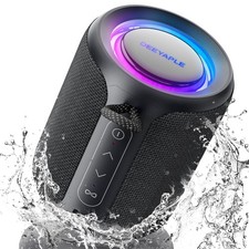 Bluetooth Speaker Wireless,IP67 Waterproof  Dustproof Portable Speaker with ...
