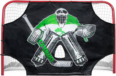72'' X 48'' Green Skull Sniper Ice Hockey Practice Shooting Target by