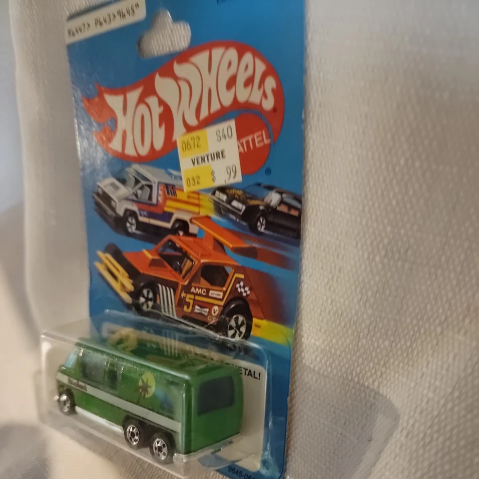 Autocaravana GMC Hot Wheels vintage verde BW Blackwall Hong Kong HK 1979 Palm Beach Foto 3 de 4