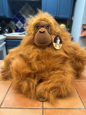 Juans Corporation Plushy Orangatang 13  Sitting Down