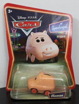 HAMM Supercharged Diecast 2007 Disney Pixar Cars Toy Story Piggy Bank K4591