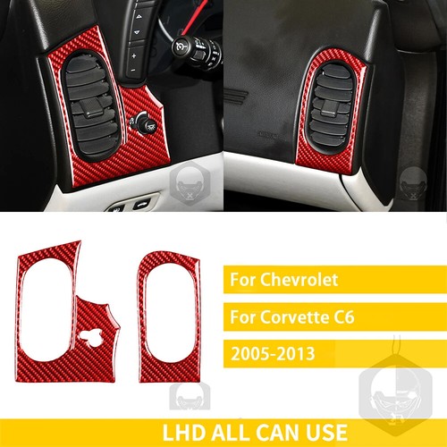 For Chevrolet Corvette C6 2005-2013 Accessories Carbon Fiber Car Interior Gear - Picture 28 of 53