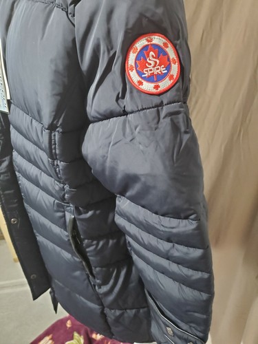 Spire by Galaxy women winter puffer parka jacket - Picture 5 of 8