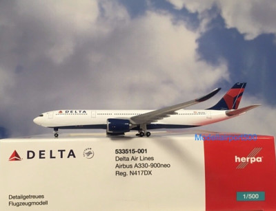 Herpa Wings 1:500 Airbus A330-900neo  Delta N417DX  533515-001 Modellairport 500