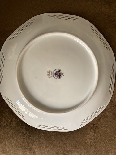 Schwartzenhammer Zierteller aus den 50er Jahren US-Zone Bayern, Germany (2) - Bild 2 von 2