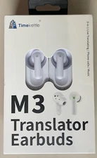 Timekettle M3 Language Translator Earbuds - Online/Offline Translation - NEW!