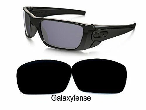 Galaxy Replacement Lenses For-Oakley Fuel Cell Iridium Black Polarized 100%UVAB - product listing photo