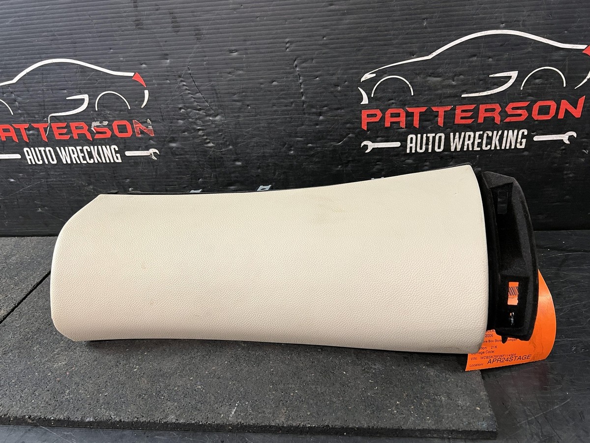 03-06 MERCEDES SL500 DASH GLOVE BOX STORAGE COMPARTMENT BEIGE 205A 