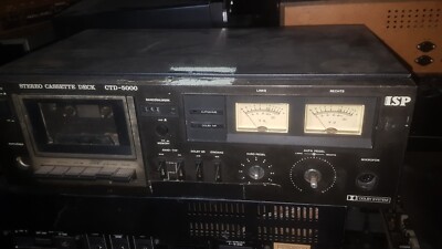 80's ISP CTD 5000 TAPE RECORDER / DECK