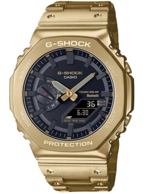 時計 G-SHOCK Tough Solar GM-B2100GD Bluetooth Casio G-Shock Full Metal Bluetooth Smartphone Solar Men's Watch GM