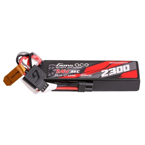 Gens ace 2300mAh 2S 35C 7.4V G-Tech Lipo Battery Pack with IC2 Plug : ARRMA GROM - Picture 5 of 5