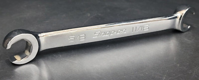 Snap on Tools RXFS2022B 5/8'' X 11/16'' Double Flare Nut Line Wrench USA