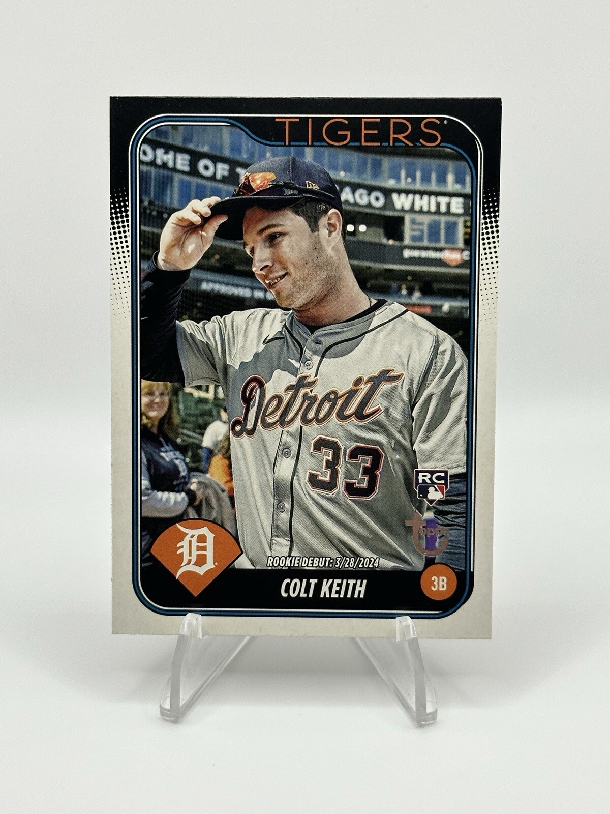 2024 Topps Update Colt Keith RC Rookie Debut Vintage Stock #71/99 #US192