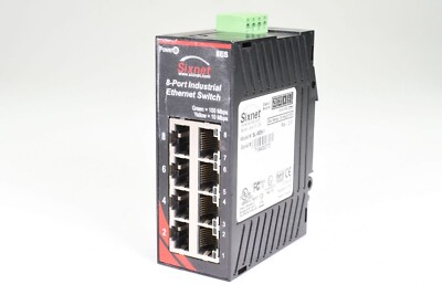 SIXNET SL-8ES-1, Ethernet-Switch, Rev: 2.01