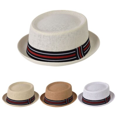 Berdasco Pork Pie Straw Hat By Lipodo