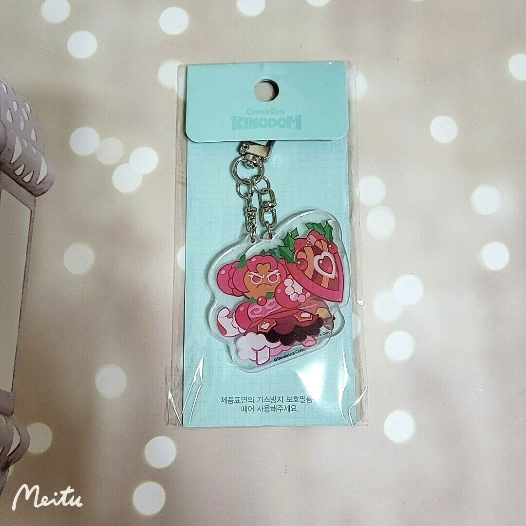 COOKIE RUN Kingdom Keychain Keyring Espresso Madeleine Pure