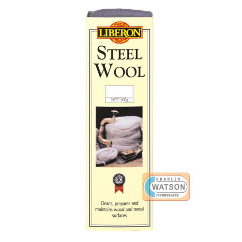 Liberon Steel Wire Wool Ultra Fine Super Fine 00 0000 Surface Prep High
