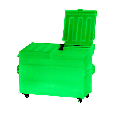 Glow In The Dark Dumpster for WWE & AEW Wrestling Action Figures