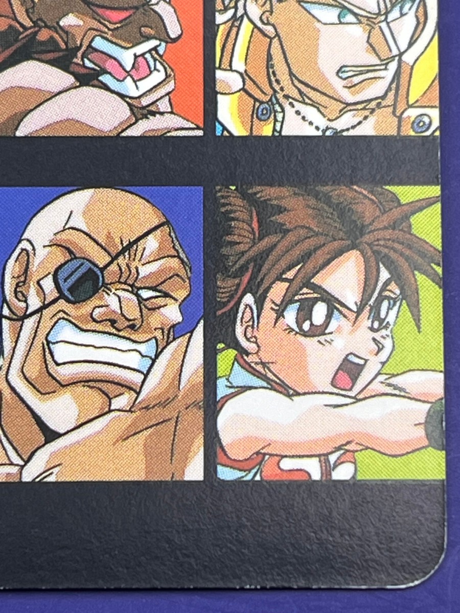 Chun-Li Vega Street Fighter Zero Capcom Carddass Card No.078