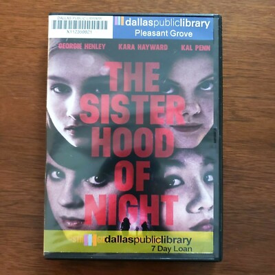 THE SISTER HOOD OF NIGHT   GEORGIE HENLEY, KARA HAYWARD  DVD  RARE!
