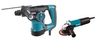 Makita Hr2811fx 1-1/8 Inch Rotary Hammer Sds-plus With 4-1/2 Inch Angle Grinder, on sale Makita Hr2811fx 1-1/8 Inch Rotary Hammer Sds-plus With 4-1/2 Inch Angle Grinder, on sale