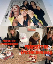 THE BEACHES BAND SIGNED 8X10 PHOTO EXACT PROOF JORDAN KYLIE MILLER LEANDRA ELIZA