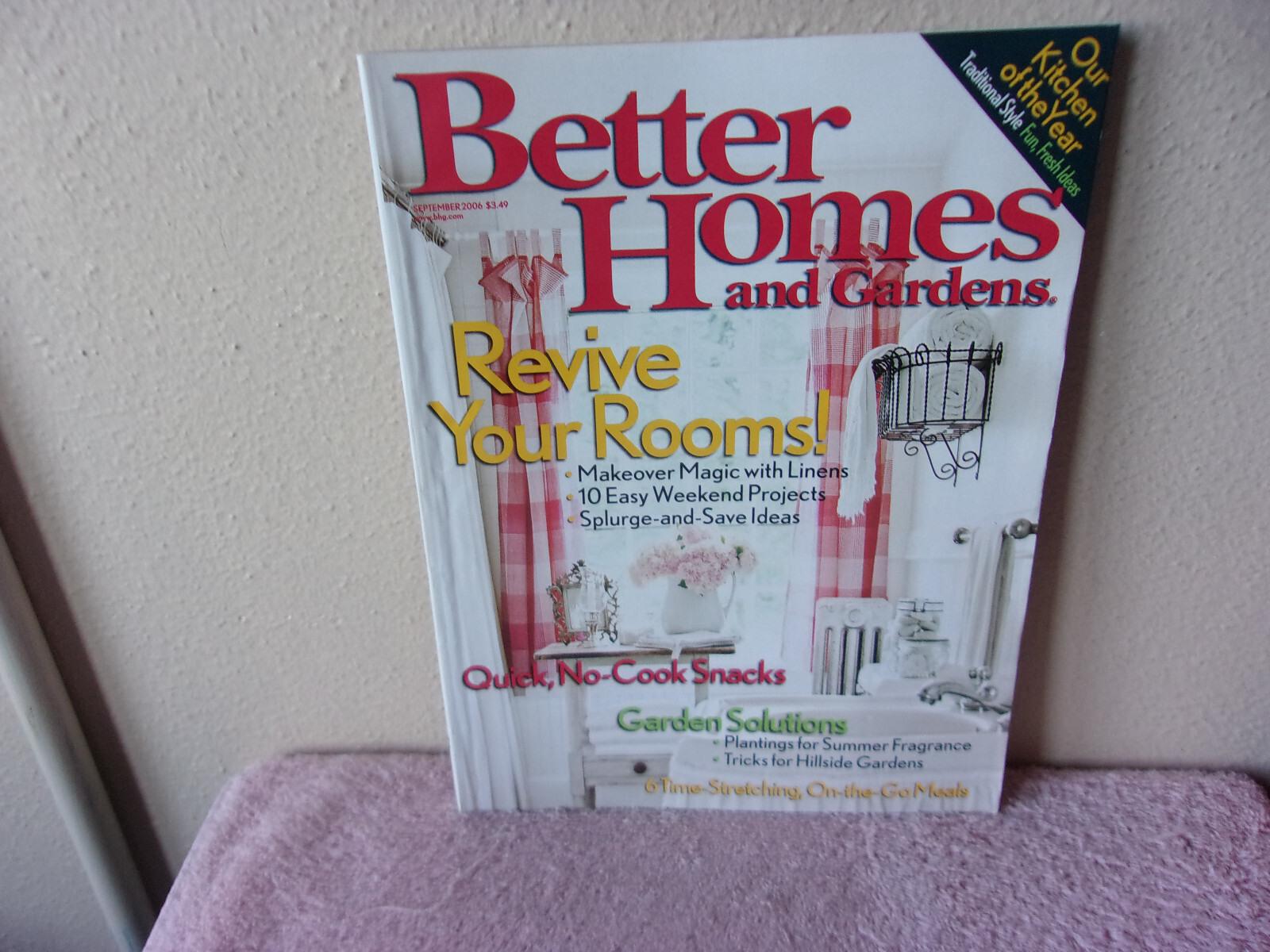 BETTER HOMES & GARDENS  MAGAZINE.