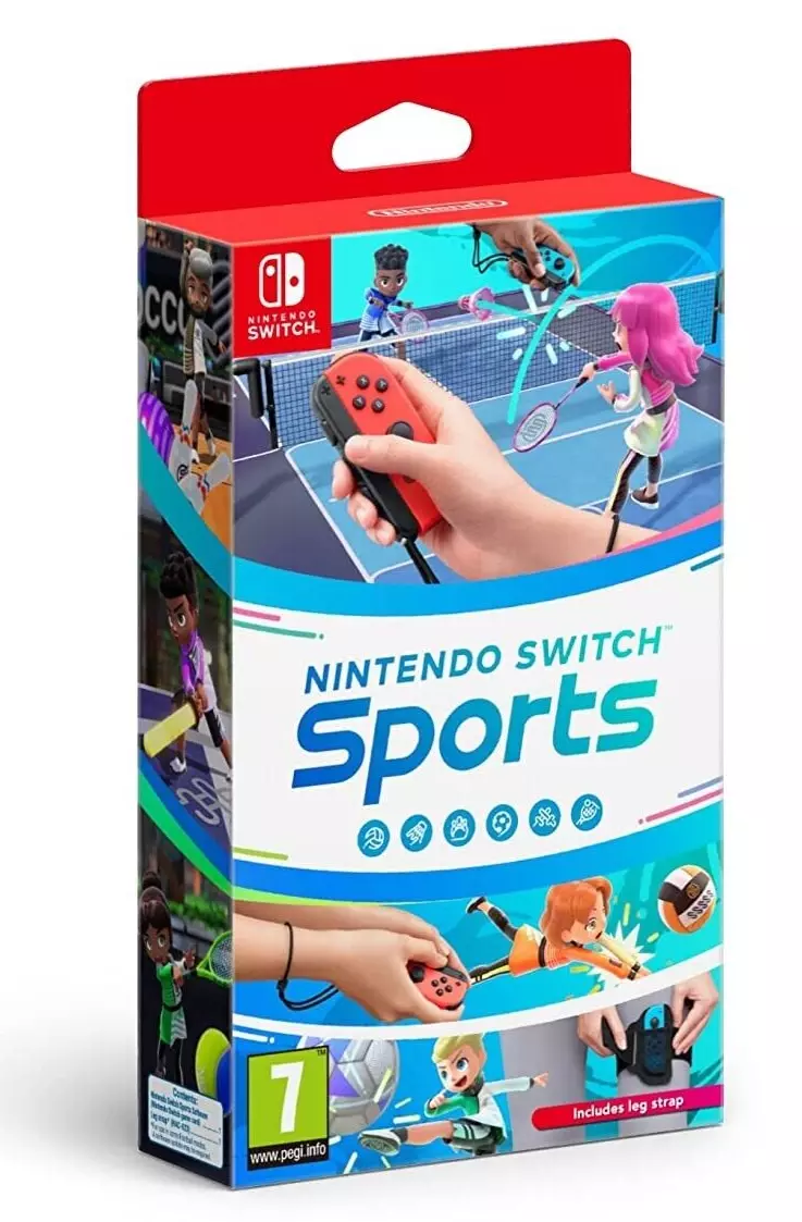 Nintendo Switch Sports with Leg Strap (Nintendo Switch, 2022) Brand New  45496429584