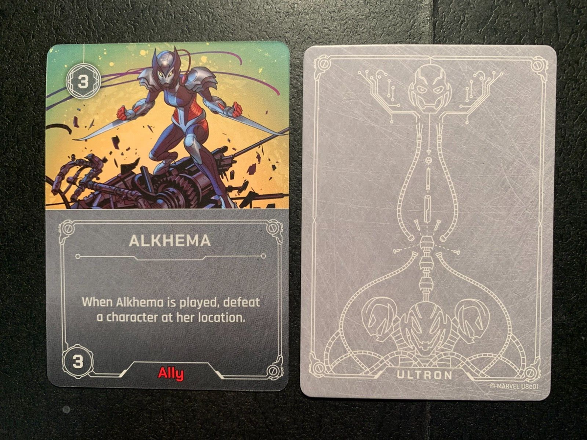 MARVEL VILLAINOUS Alkhema ALLY ULTRON CARD 2020 | eBay