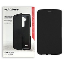 Tech21 Evo Ultra Delgado Billetera Protección Absorbente de Impacto Estuche para LG G4 - Negro