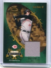 2003 Timeless Treasures - ADAM DUNN - Game Jersey - CINCINNATI REDS #d/100
