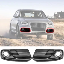 For 2013-2017 Audi Q5 W/O S-Line Pkg Front Fog light Cover Grill Primed OE Style