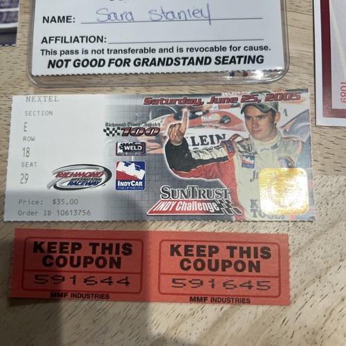 Boleto y Pit Pass NASCAR 24-25 de junio de 2005 - Imagen 5 de 11