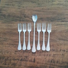 WMF Kreuzband Ludwig XVI Cromargan Limonadenlöffel & Kuchengabeln 