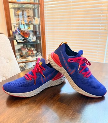 Nike Epic React Flyknit 2 FC Barcelona Barça Men s 10.5 Rare 2019 Shoes