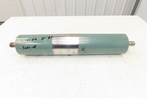 Hytrol 4"x 20.25" Take-Up/Tail Pulley for 24" Conveyor 21"BF 1" Shaft