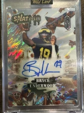 Bryce Underwood 2025 WC Splat MO rookie AUTO TRUE 1 Of 1