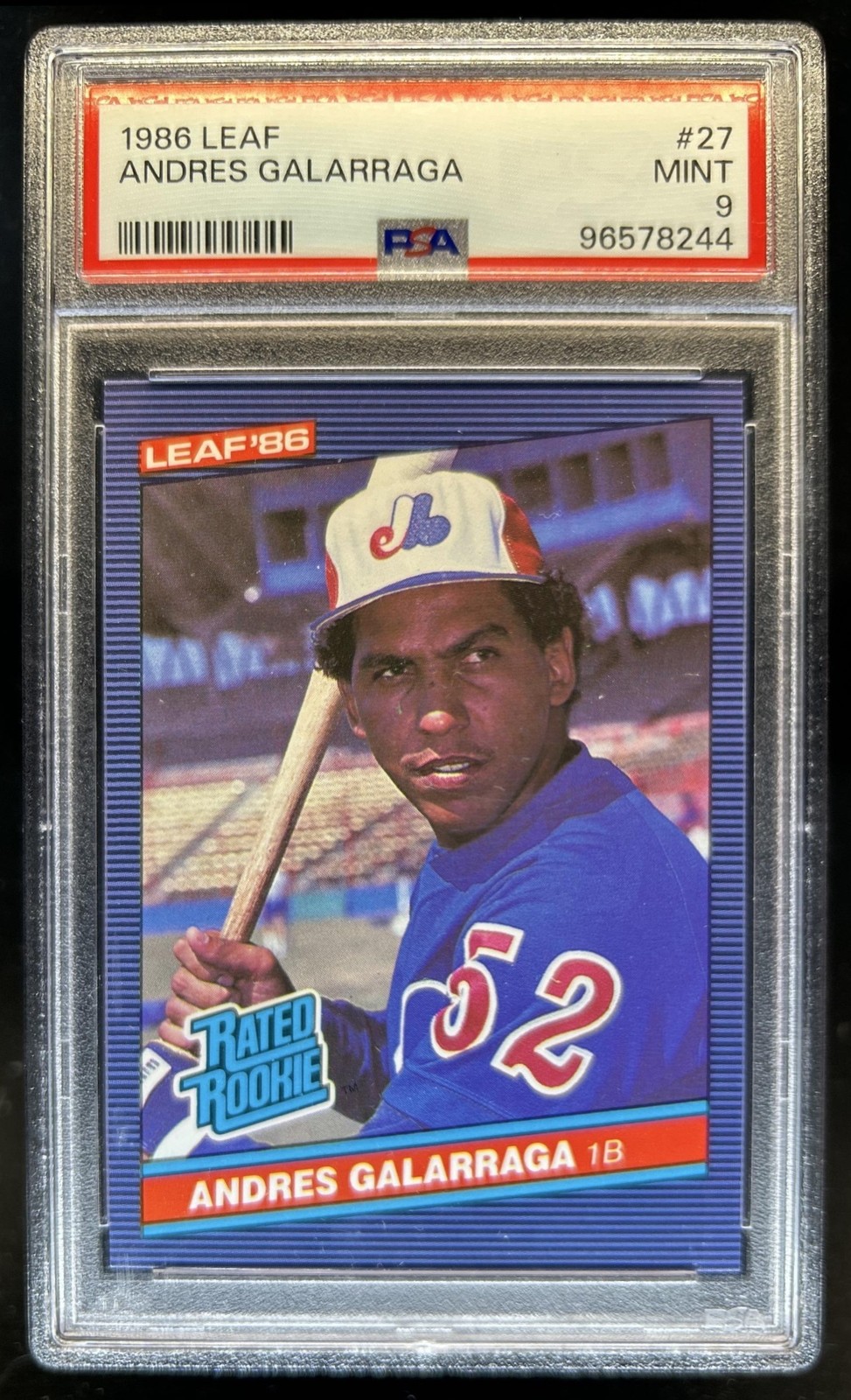 1986 Andres Galarraga #27