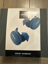 Bose Sport Earbuds Wireless Bluetooth In Ear Headphones Baltic Blue