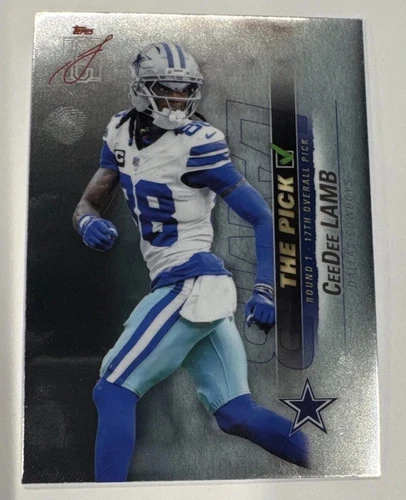 2025 Topps Signature CeeDee Lamb Base (RAW)